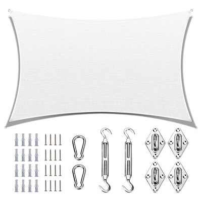 Toile d'ombrage rectangulaire Amgo