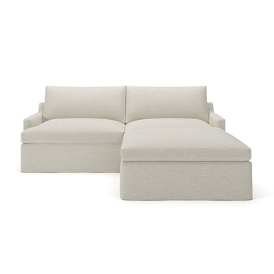 Wrenley 3-Piece Slipcovered Modular Sectional
