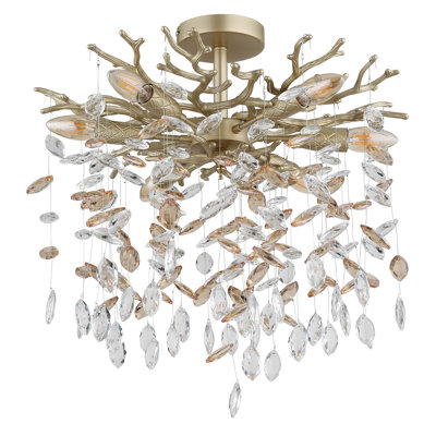 Glass Flush Mount