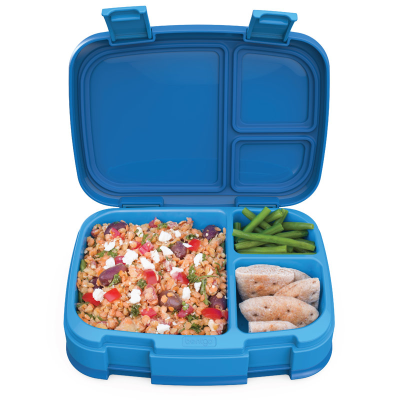 Contenant pour aliments frais, Bleu