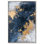 «Golden Forest Glow», toile abstraite bleue par Art Remedy