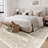 Medallion Non Slip Washable Rug(Cream)-678941581