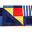 One-of-a-Kind 4' X 9' 1970s Runner Area Rug in Blue