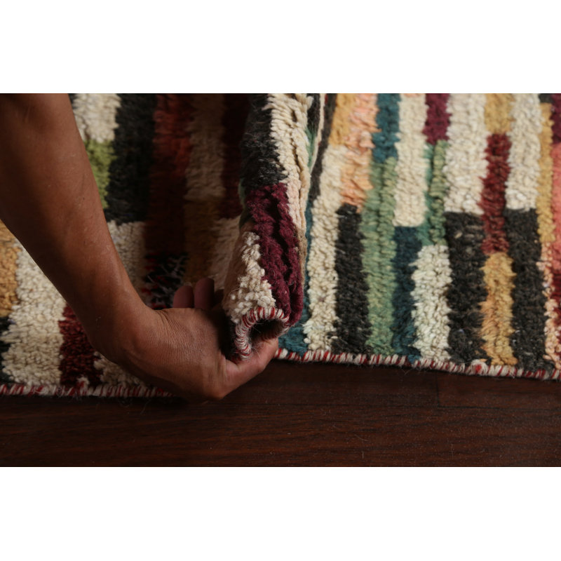 Tapis noué à la main unique en son genre