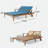 PERLA DOUBLE CHAISE LOUNGE