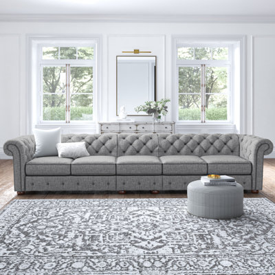 Dunn Upholstered 141.2'' Sofa