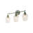 Albern 3 - Light Dimmable Modern Mint Green Bathroom Vanity Light for Bathroom