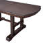 Ensemble de table de salle à manger 6 pièces exquis avec fonction extensible, chaises rembourrées et banc pour les réunions de famille et les diverses occasions de repas