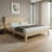 Walter Contemporary 82.1'' W Platform King Bed with Headboard-2117452274-2114906371
