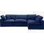 Canapé modulaire réversible en velours Hulene-87141397