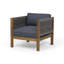 Fauteuil d'appoint confortable et confortable