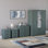 Tayce 4 Piece Bedroom Set (3 Drawer Bedside Chest X2, 4 Drawer Chest, 3 Door 2 Drawer Mirrored Wardrobe)