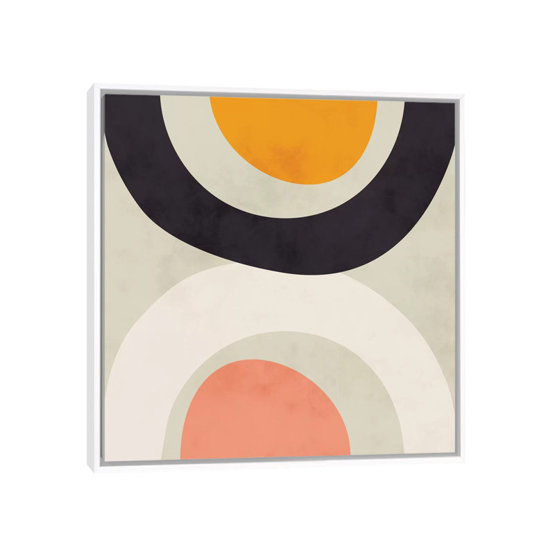 «Geometric Art II» par Ana Rut Bré - impression d'art graphique, Aucun mat, Toile blanche encadrée