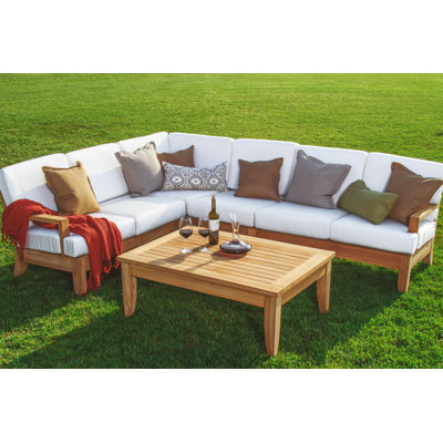 AtnasSect 7 - Person Patio Conversation Set with Cushions