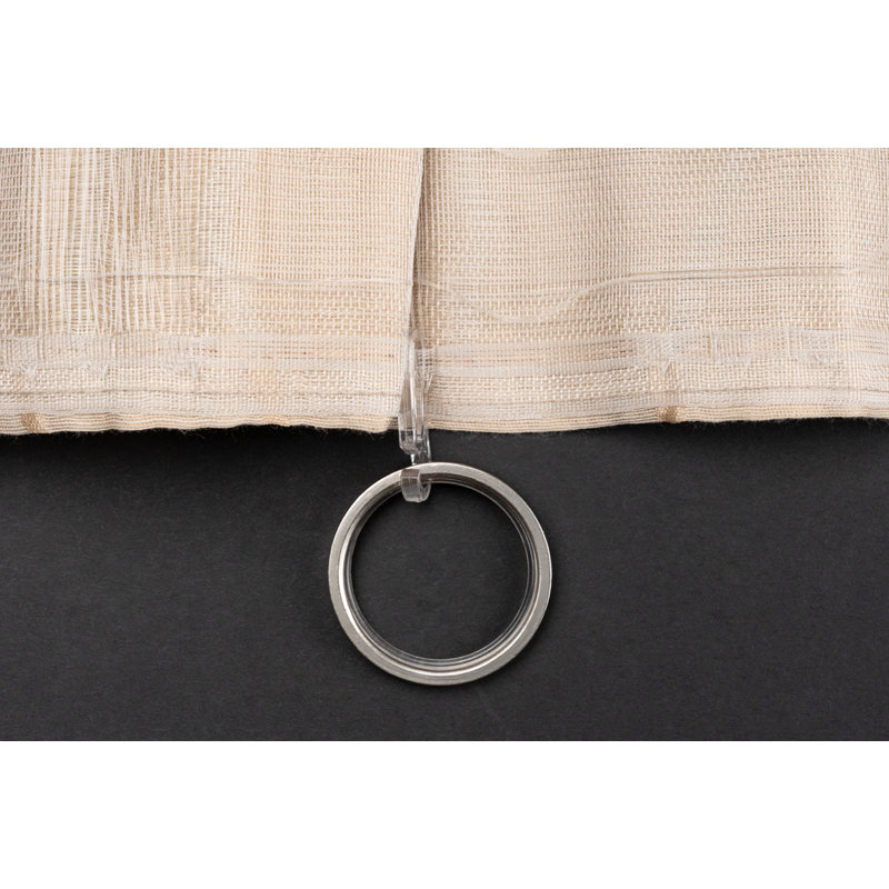 Stream Eyelet Blackout Gusset Pleat Curtain, Sand