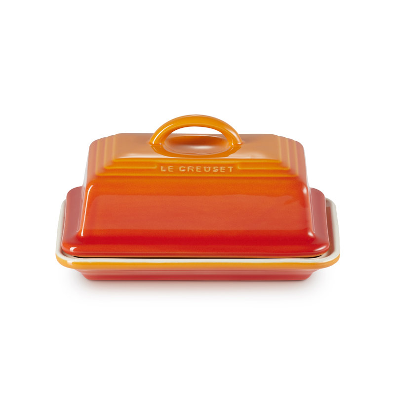 Le Creuset Breakfast Butter Dish, Volcanic