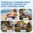 Folding Beach Chair With Wooden Armrest-647271114
