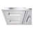 23.6'' Stainless Steel Grade 304 Stainless Steel Drop-In Door & Drawer Combo