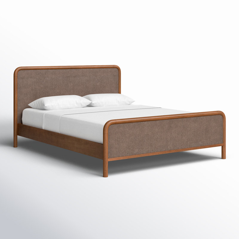 Rye Bed Warm Brown, Queen
