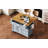 K&K 52'' Kitchen Island With Drop Leaf-805373039