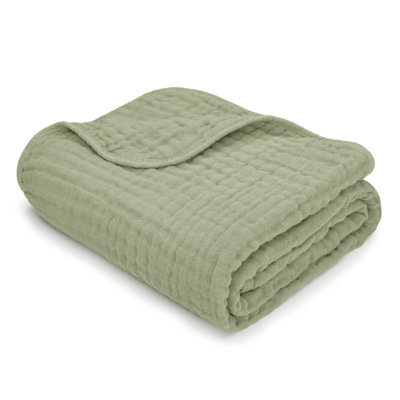 Karlina Cotton Muslin Throw Blanket