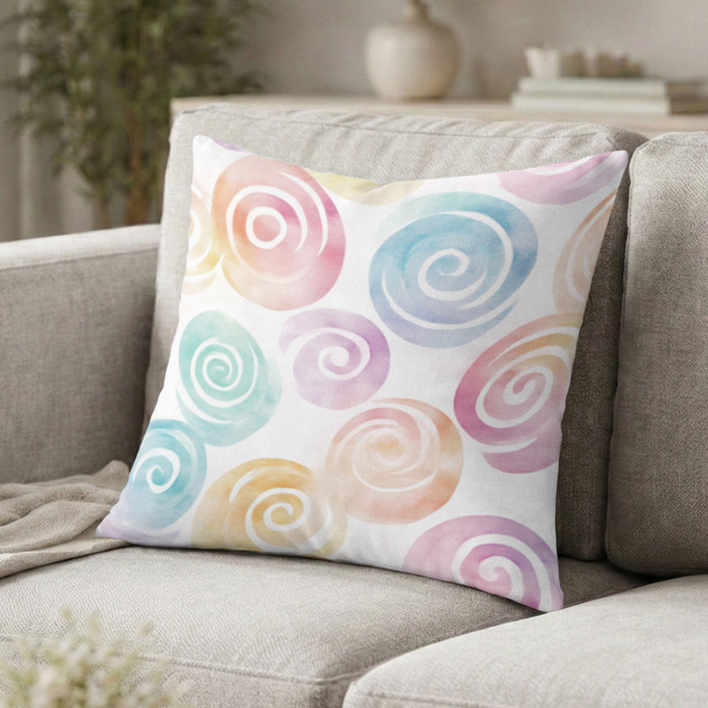 Coussin décoratif moderne Modern, H 16 po x l 16 po