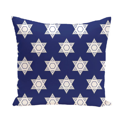 Geometric Reversible Throw Pillow