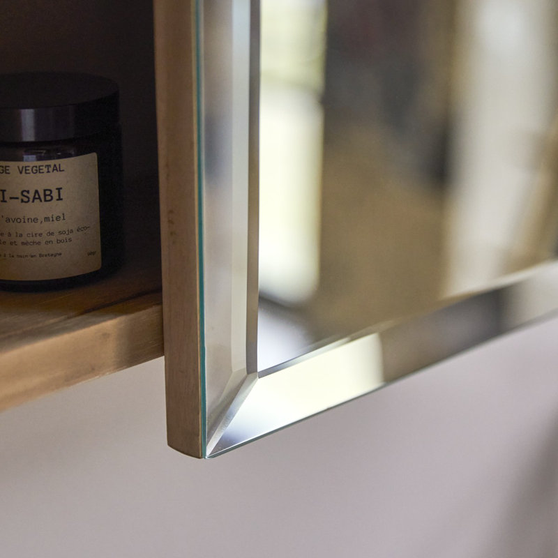 Typo Solid Teak Bathroom Cabinet