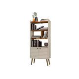 Helaina Geometric Storage Bookcase