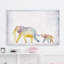 «Elephant Trek», reproduction sur toile tendue-1485750465