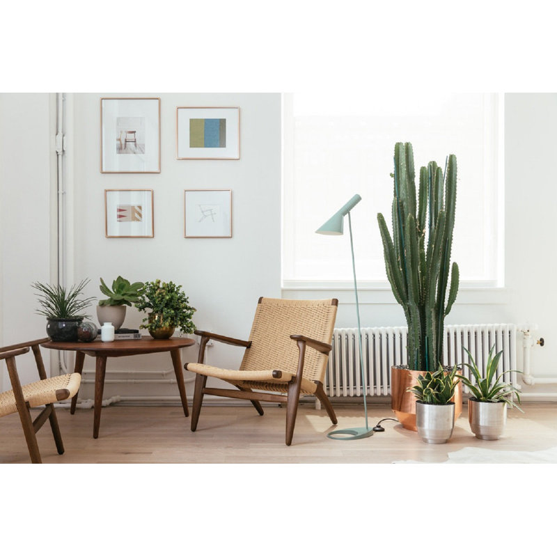 AJ Task Floor Lamp, Soft Lemon, Soft Lemon