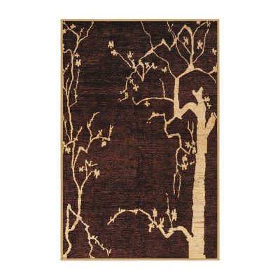 Tapis abstrait moderne 4256