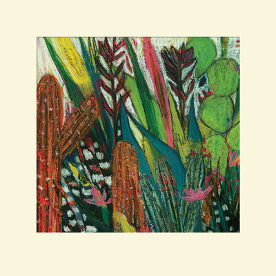 Jungle Boogie by Shyama Ruffell - Square Painting