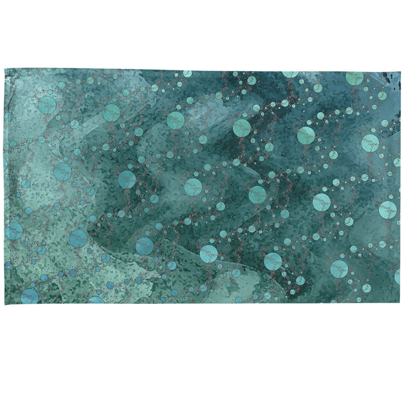Mcguigan Tea Towel Kitchen Towel, Cotton Twill, Turquoise