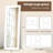 Wooden-Framed Full-Length Mirror, Moisture-Resistant-10750728