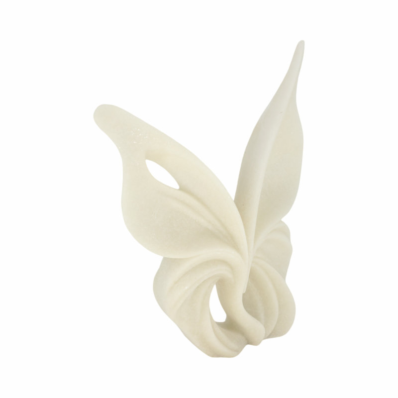 Sagebrook Home 13" Renfe Small Quartz Resin Butterfly Statuary