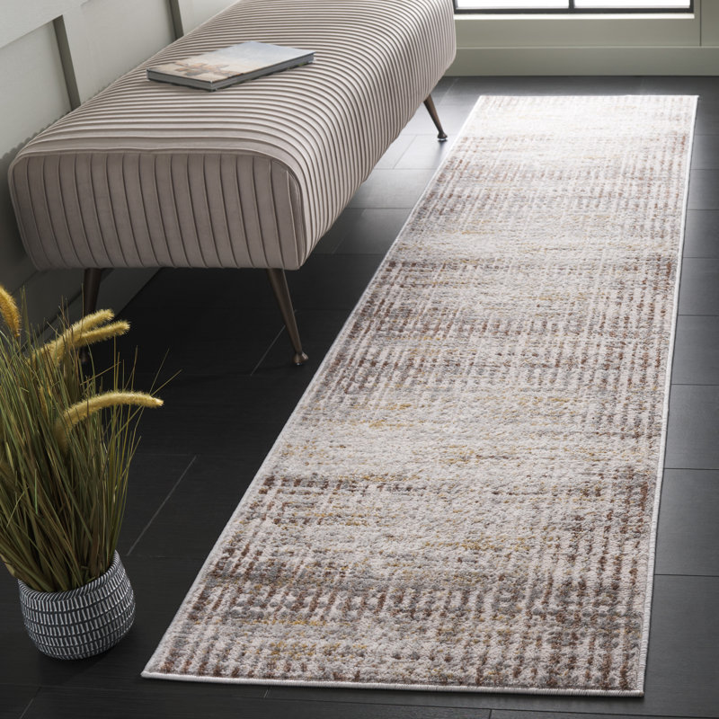 Tapis beige / gris clair Palma 320, Rectangle 8 pi x 10 pi