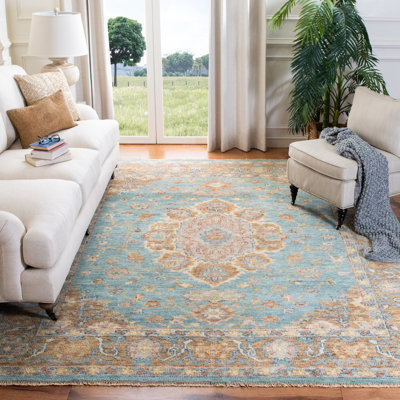 Samarkand Hand Knotted Wool Oriental Rug