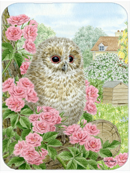 Planche à découper trésors et verre caroline Tawny Owl