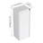 12" Bathroom Side Cabinet,Soft Close Doors,Float Mounting Design-1552016360
