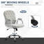 Chaise de bureau en molleton Teddy-1215171410