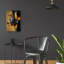 Art mural en verre épique «Papillon doré 1» par Alonzo Saunders, 16 po x 24 po-1323738354