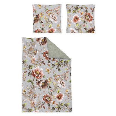 Sable 8854 Velcro Cotton Duvet Cover Set