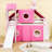 Wood Loft Bed with Tent, Tower and Storage Staircase-1683763808-1683763810