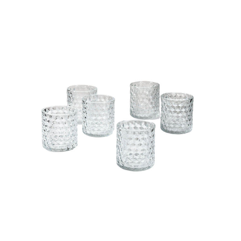 3.5'' H Glass Tabletop Votive Holder