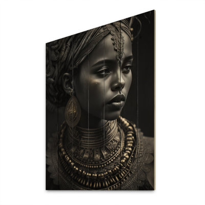 Red Barrel Studio® African American Queen With Traditional Jewelry VII ...