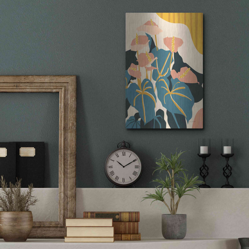 " Anthurium " by Megan Gallagher, 16" H x 12" W