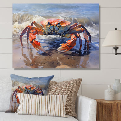 Crab Beachcombers II - Crab, art encadré