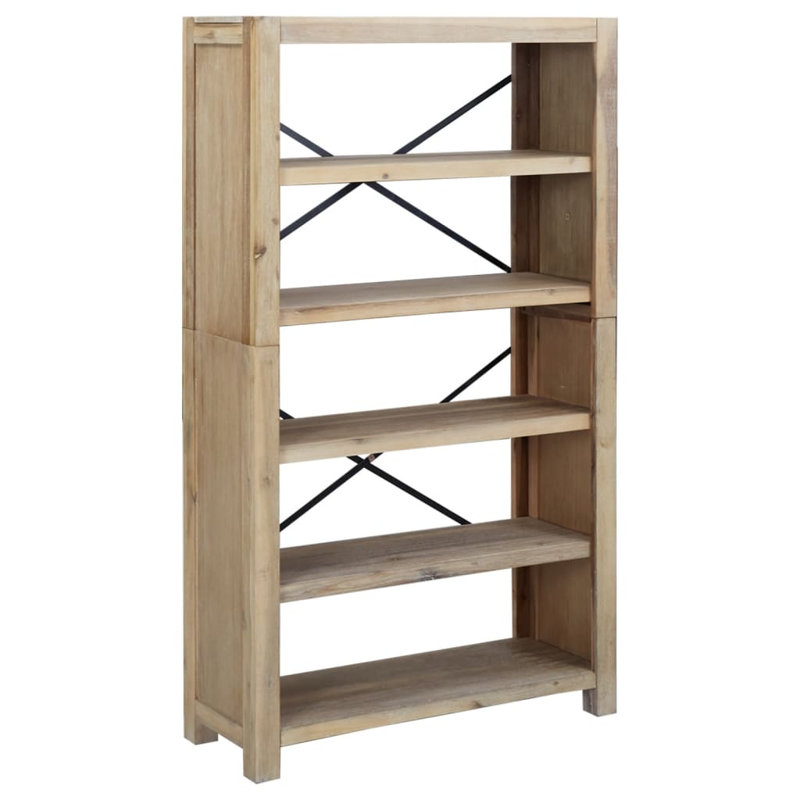 Robelmont 140cm H Solid Wood Standard Bookcase