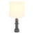 Teya 22" Black Marble Table Lamp
